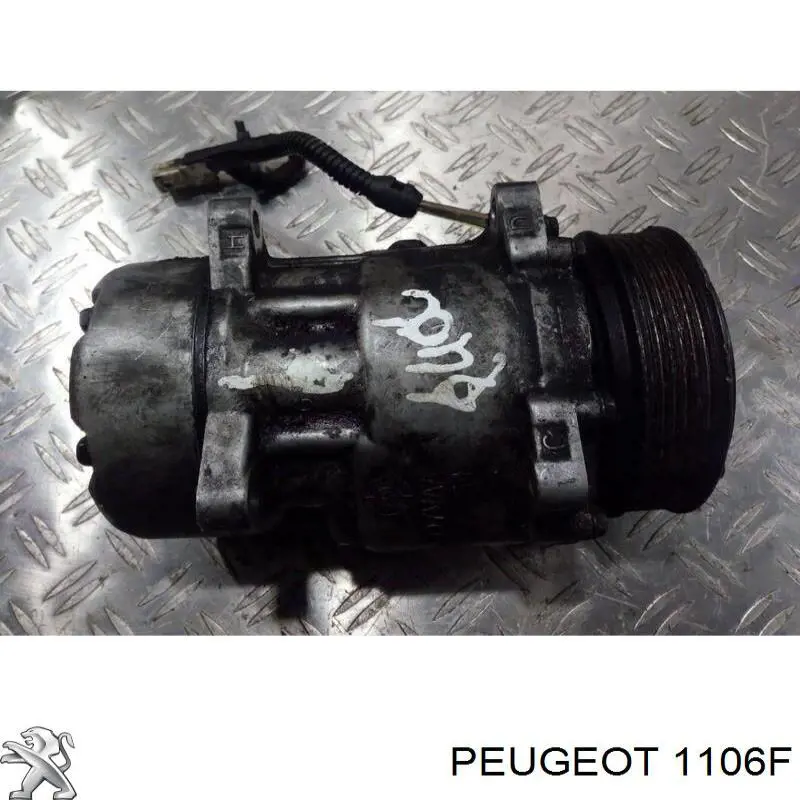 1106F Peugeot/Citroen compresor de aire acondicionado