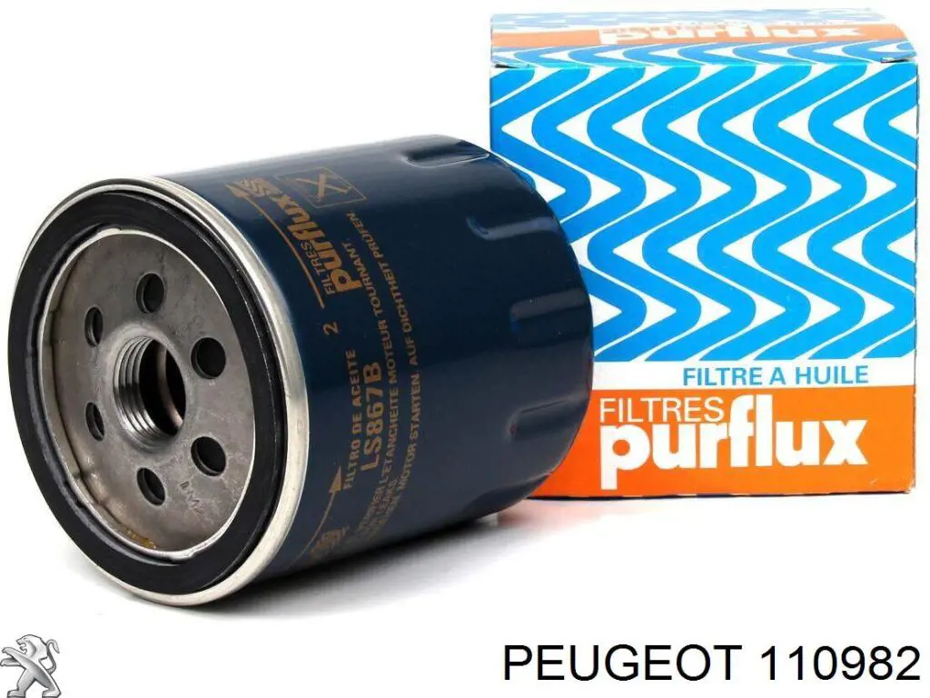 110982 Peugeot/Citroen filtro de aceite
