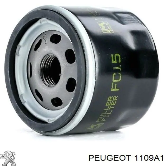 Filtro de aceite 1109A1 Peugeot/Citroen