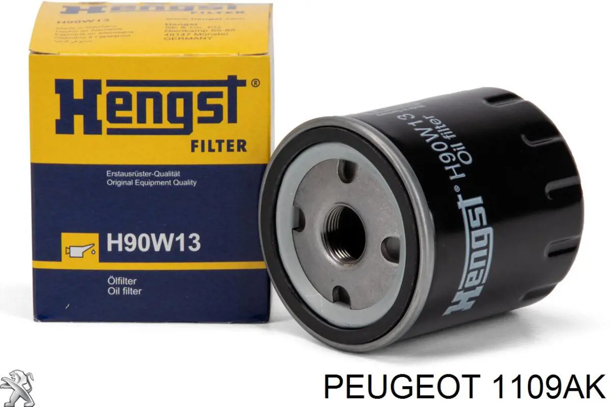 Filtro de aceite Peugeot/Citroen 1109AK precio, desde 4,92 EUR