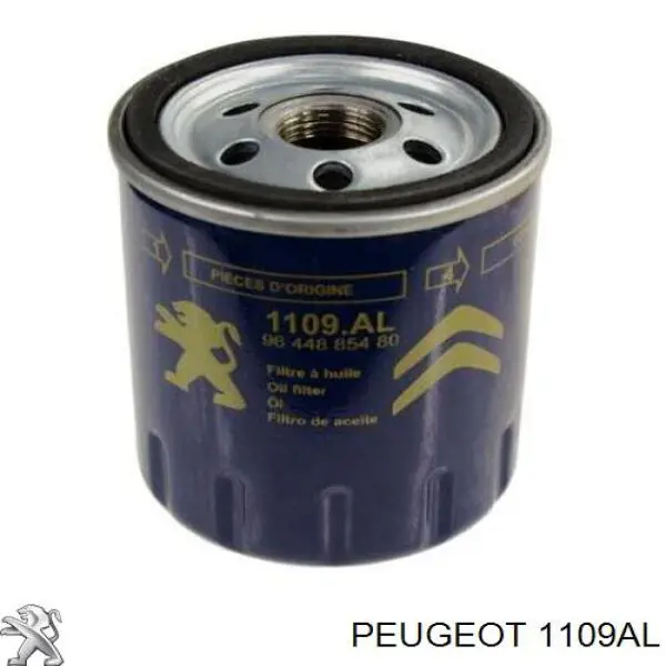 Filtro de aceite 1109AL Peugeot/Citroen