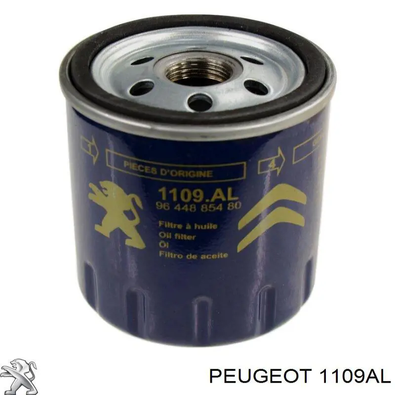 Filtro de aceite 1109AL Peugeot/Citroen