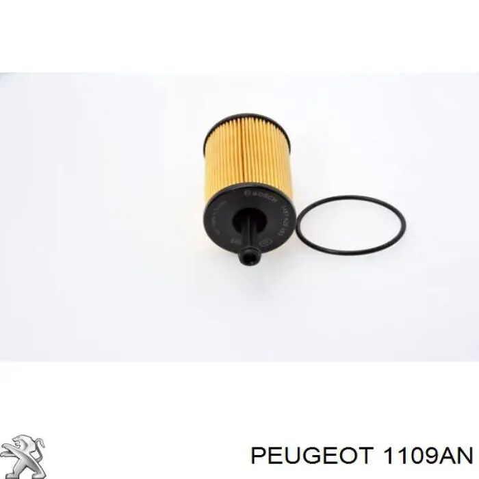 1109AN Peugeot/Citroen filtro de aceite
