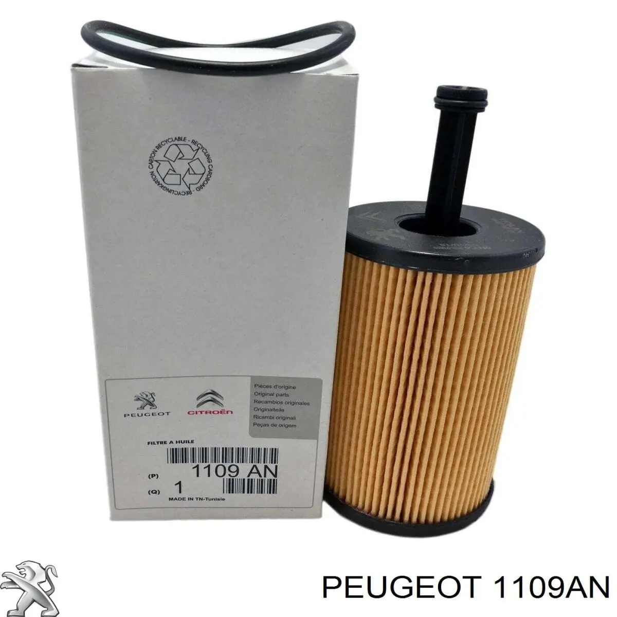 Filtro de aceite Peugeot/Citroen 1109AN precio, desde 4,50 EUR