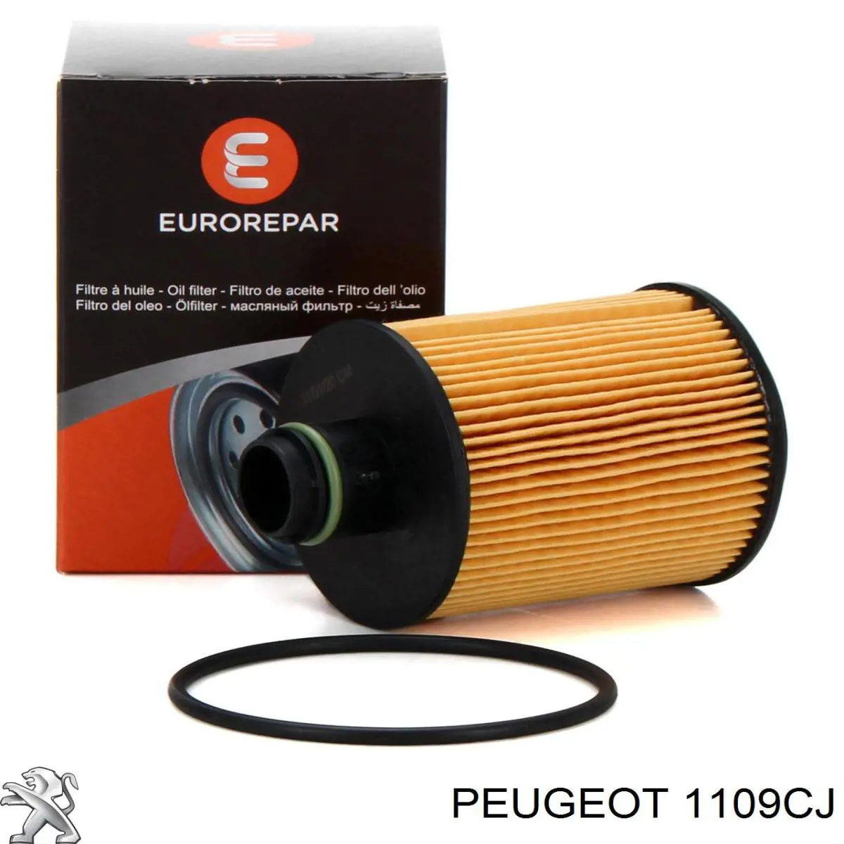 Filtro de aceite motor Peugeot/Citroen 1109CJ