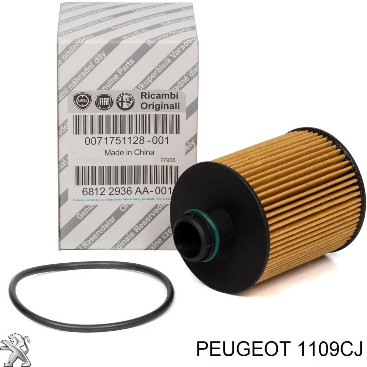 Filtro de aceite Peugeot/Citroen 1109CJ precio, desde 6,96 EUR