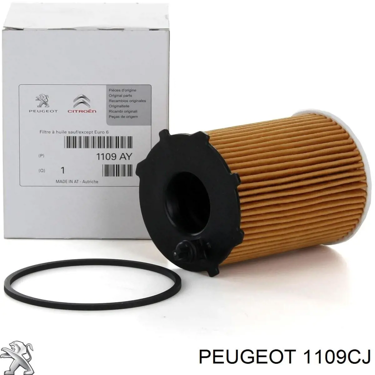 Comprar 1109CJ Peugeot/Citroen Filtros de aceite