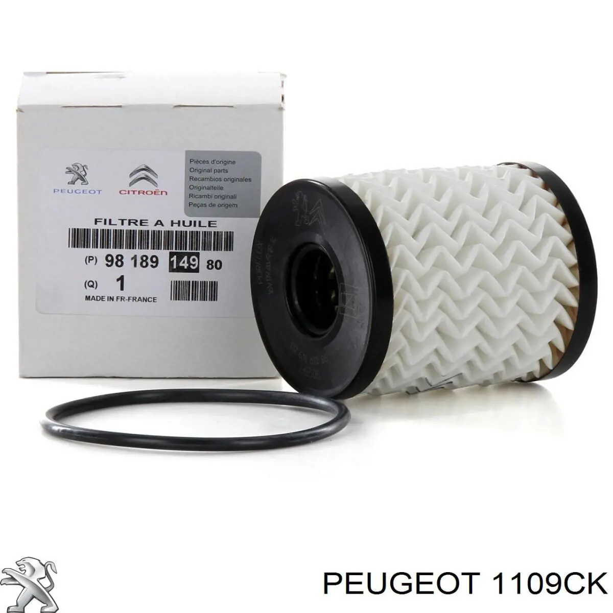 Comprar 1109CK Peugeot/Citroen Filtros de aceite