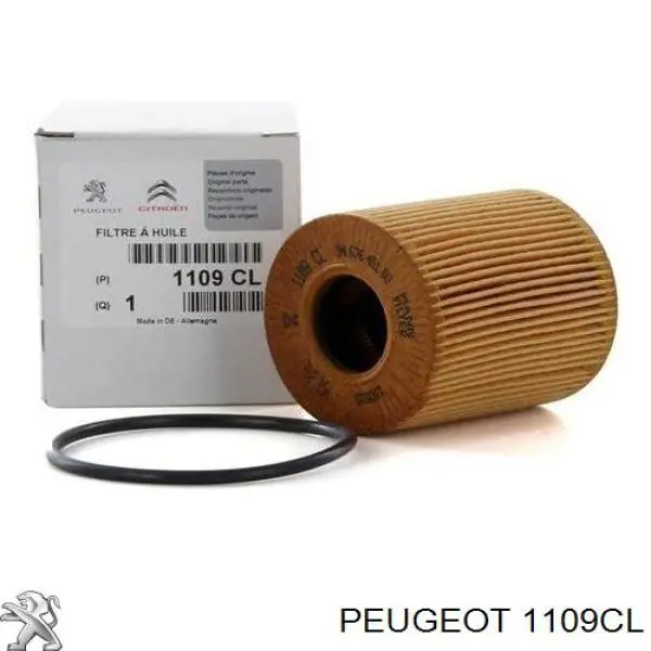 1109CL Peugeot/Citroen filtro de aceite