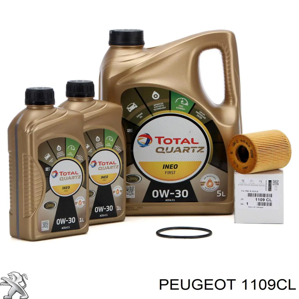 Filtro de aceite Peugeot 307 3H