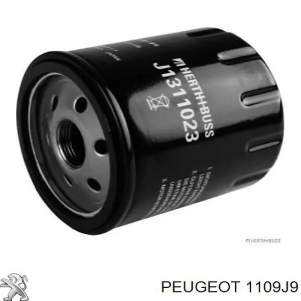 Filtro de aceite Peugeot/Citroen 1109J9 precio, desde 6,60 EUR