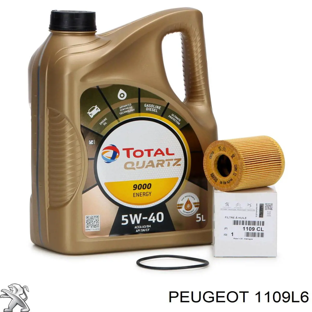 1109L6 Peugeot/Citroen filtro de aceite