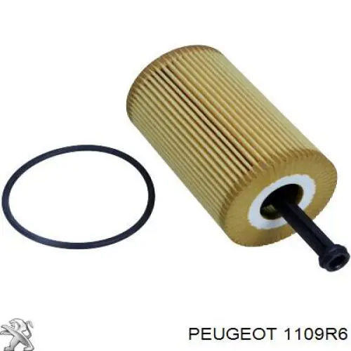 1109R6 Peugeot/Citroen filtro de aceite