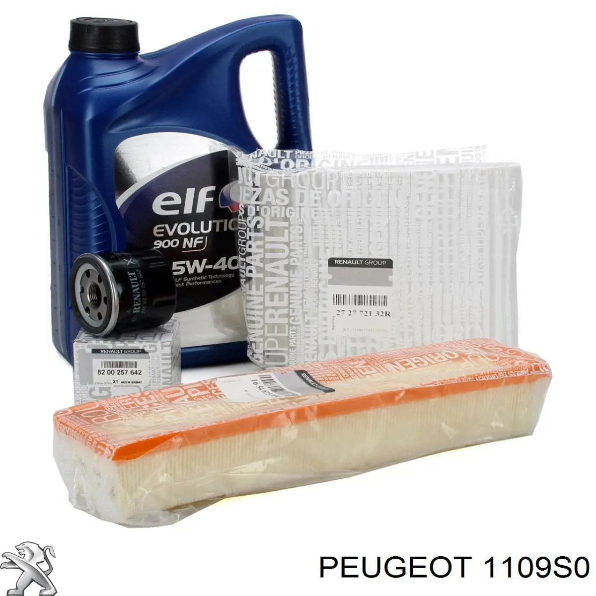 1109S0 Peugeot/Citroen Filtro aceite