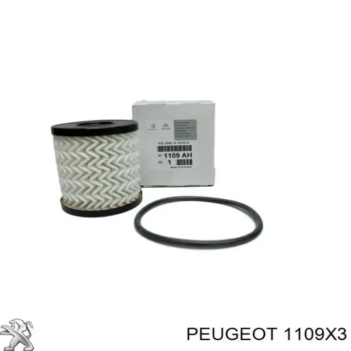 1109X3 Peugeot/Citroen filtro de aceite