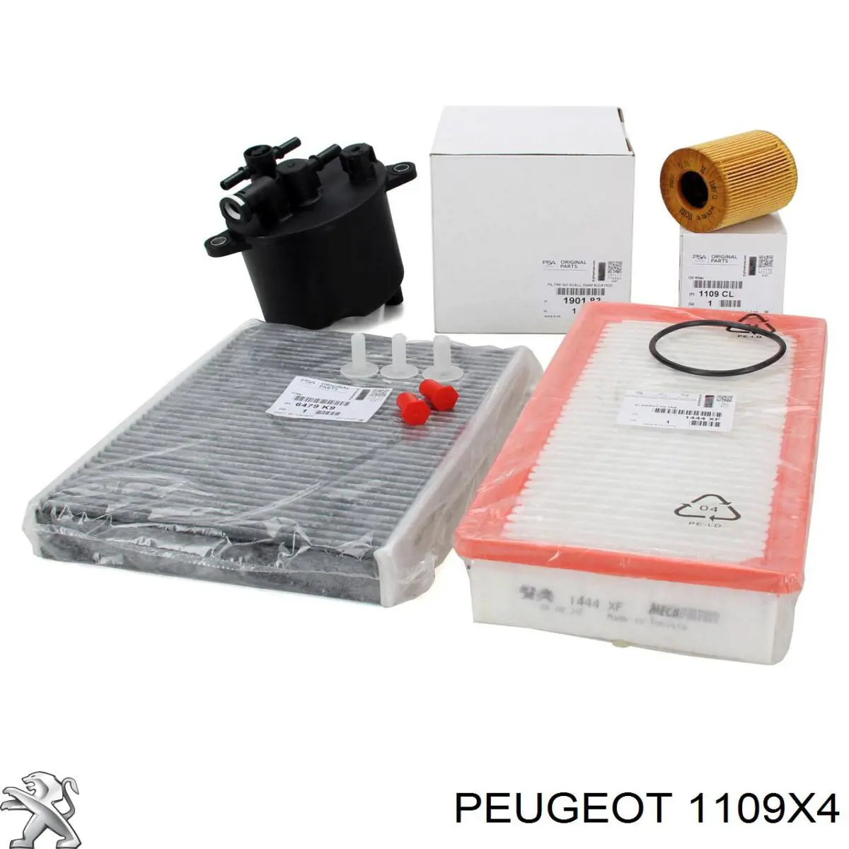 Filtro de aceite Peugeot/Citroen 1109X4 precio, desde 4,73 EUR