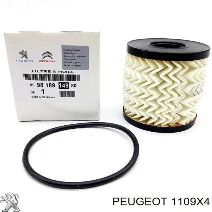 1109X4 Peugeot/Citroen Filtro aceite