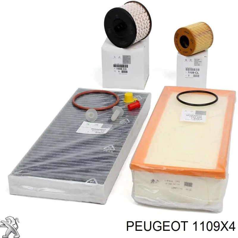 1109X4 Peugeot/Citroen filtro de aceite