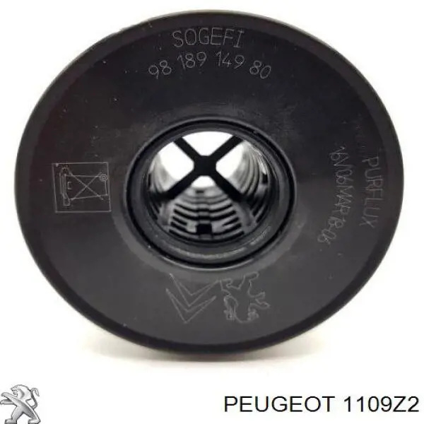 Comprar 1109Z2 Peugeot/Citroen Filtros de aceite