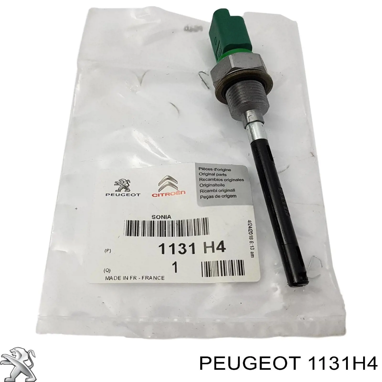 Sensor de aceite Peugeot/Citroen 1131H4 precio, desde 66,81 EUR