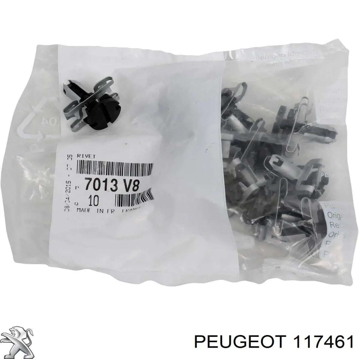 117461 Peugeot/Citroen varilla de nivel de aceite