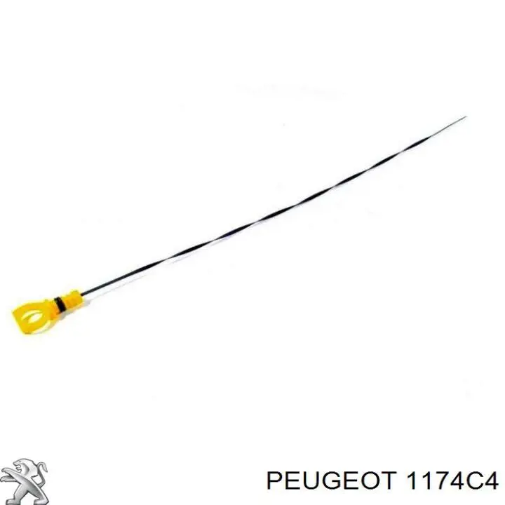 1174C4 Peugeot/Citroen varilla de nivel de aceite