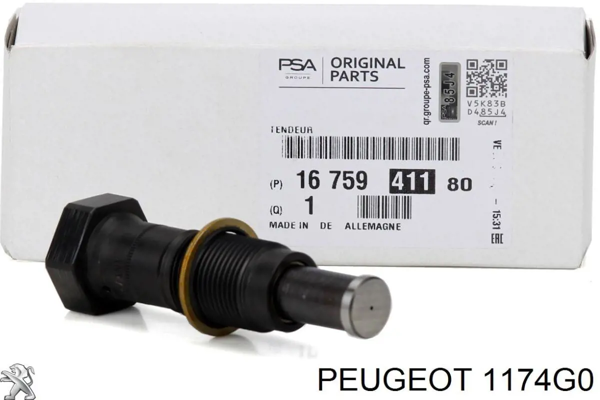 1174G0 Peugeot/Citroen varilla de nivel de aceite