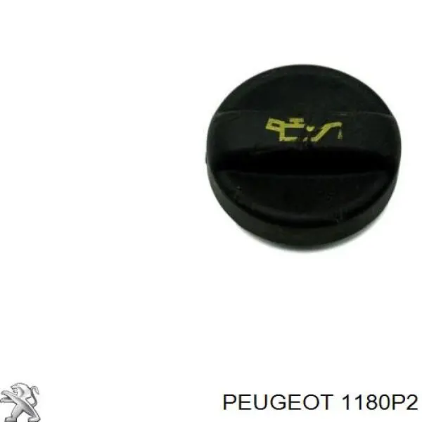 Tapa de aceite de motor 1180P2 Peugeot/Citroen
