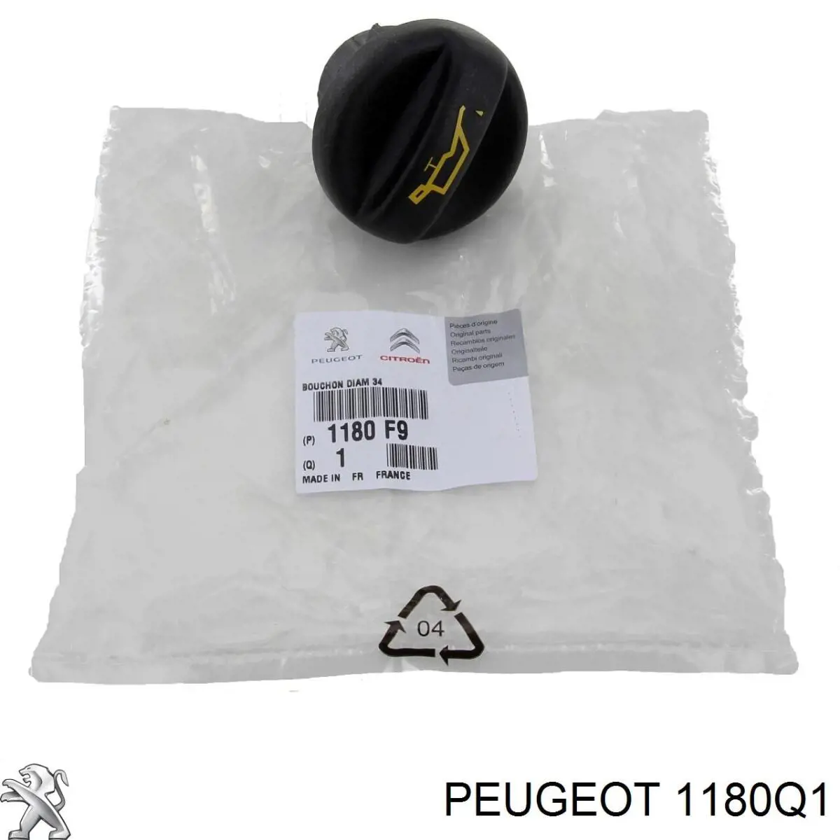 Anillo de sellado del cuello de llenado de aceite para Peugeot Expert (VF3V)