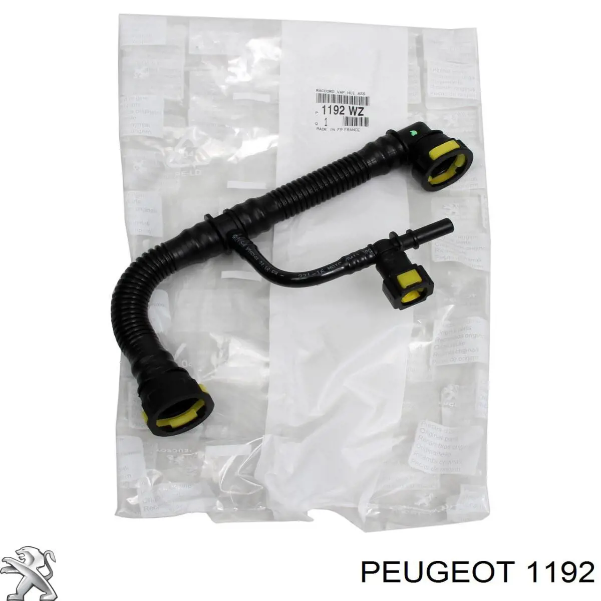 Manguera de ventilación del cárter Peugeot/Citroen 1192