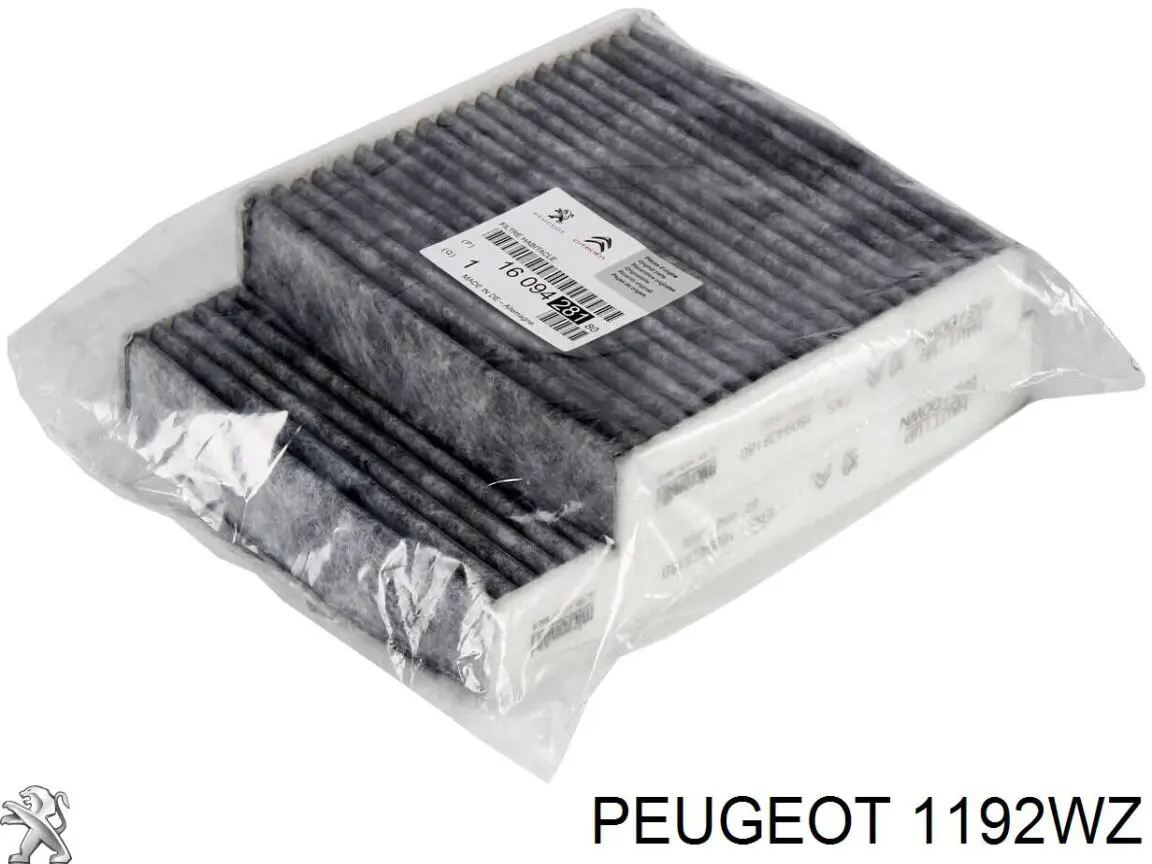 Manguera de ventilación del cárter Peugeot/Citroen 1192WZ
