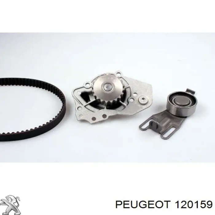 0000120698 Peugeot/Citroen brida del sistema de refrigeración (triple)