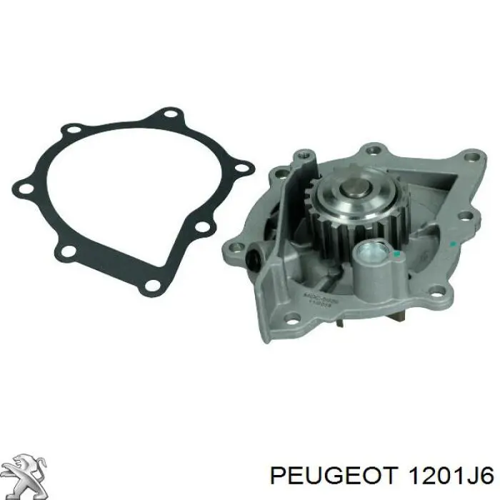 Comprar 1201J6 Peugeot/Citroen Bomba de agua para motor