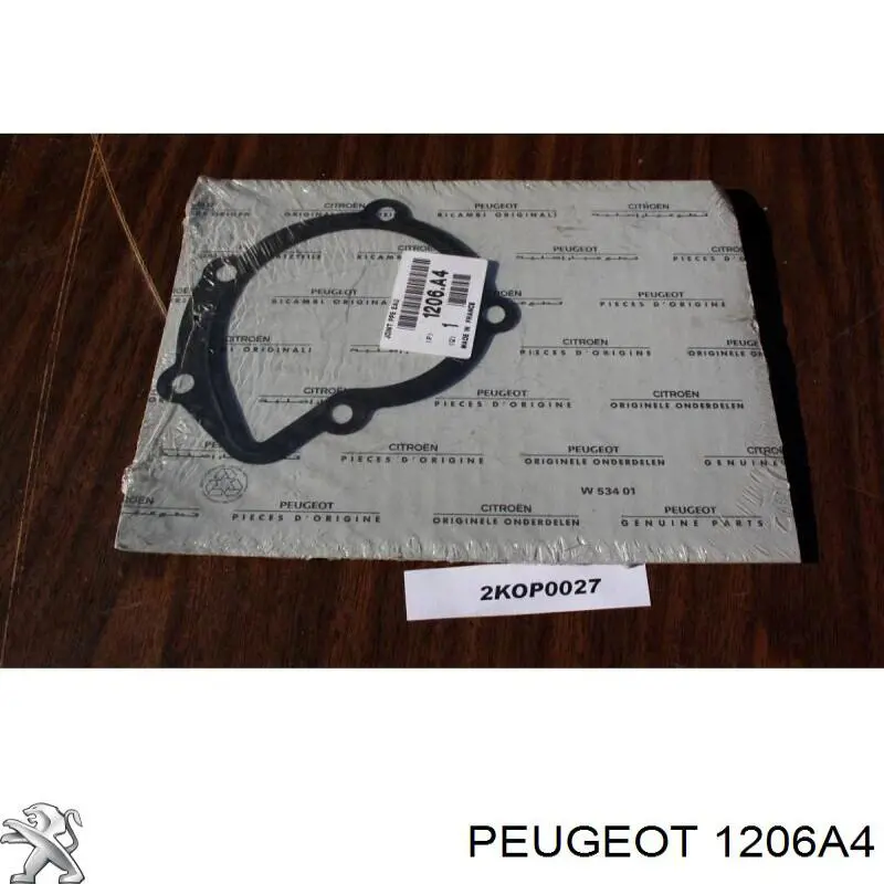 Comprar 1206A4 Peugeot/Citroen Junta de bomba de agua