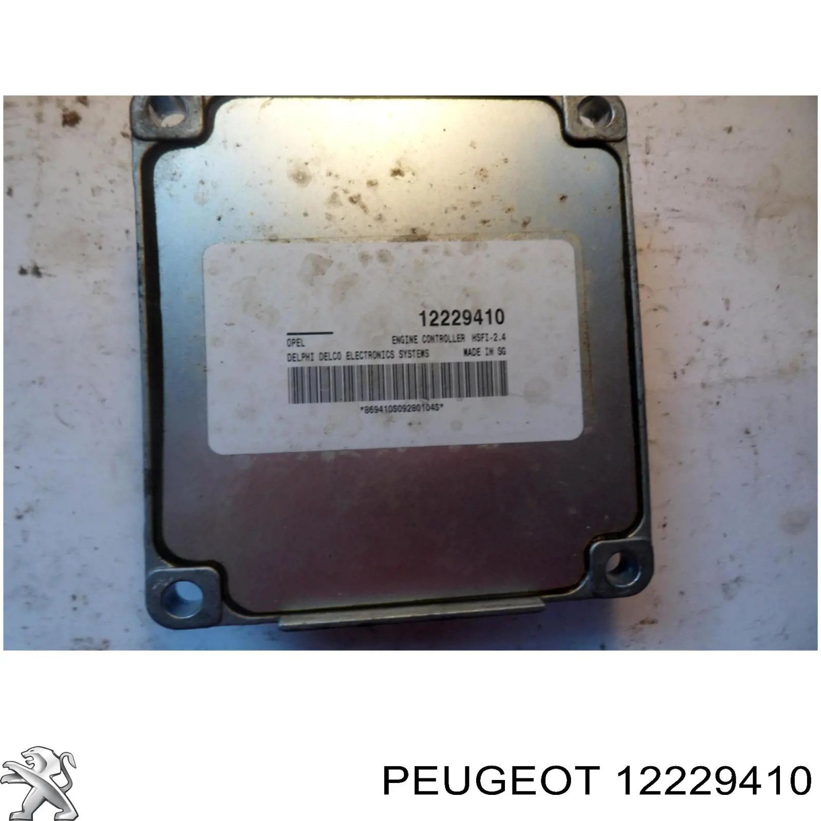 Unidad de control del motor  General Motors 12249831 precio, desde 2009,65 EUR