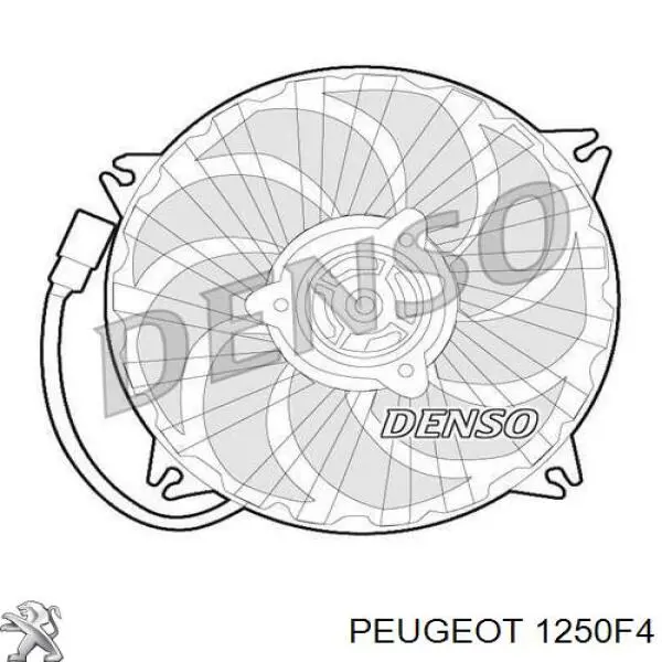 Ventilador de radiador Peugeot/Citroen 1250F4 precio, desde 60,98 EUR