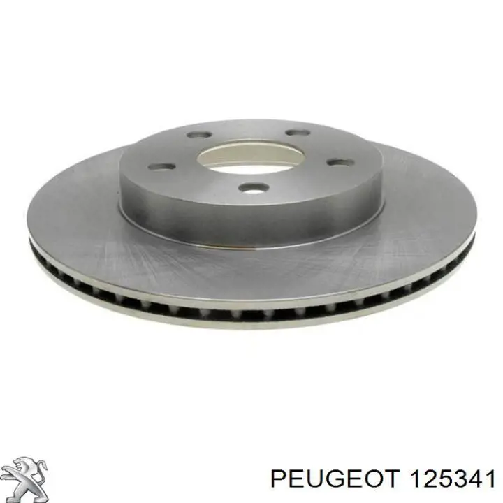 125341 Peugeot/Citroen ventilador (rodete +motor refrigeración del motor con electromotor completo)