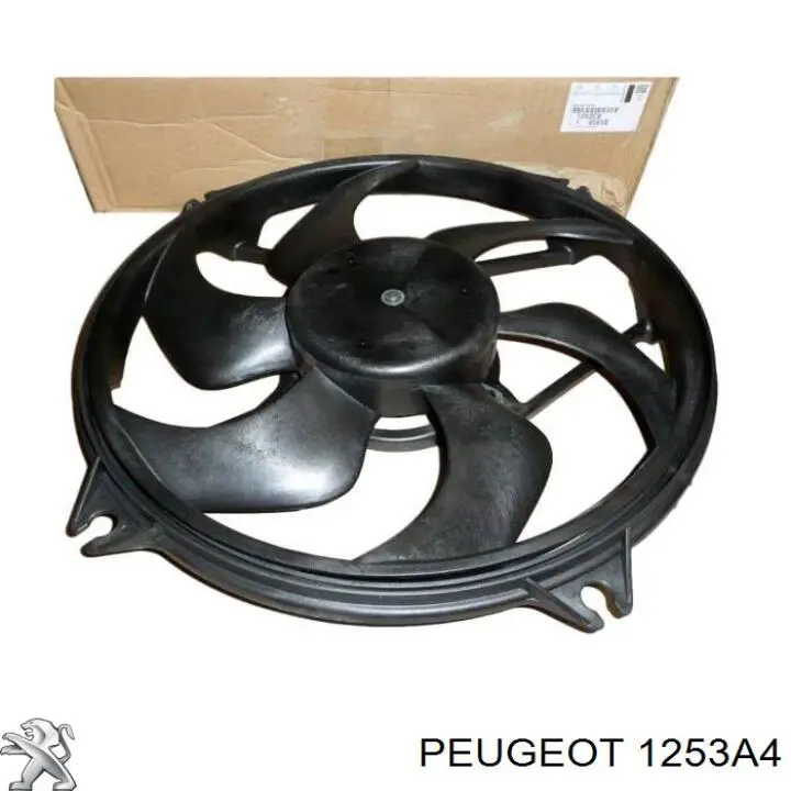 Ventilador del motor 1253A4 Peugeot/Citroen