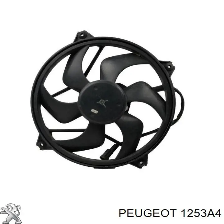 1253A4 Peugeot/Citroen Electroventilador del motor