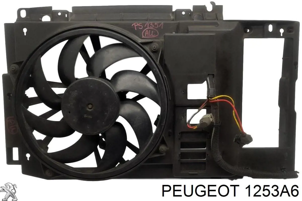 Ventilador de radiador Peugeot/Citroen 1253A6 precio, desde 49,37 EUR