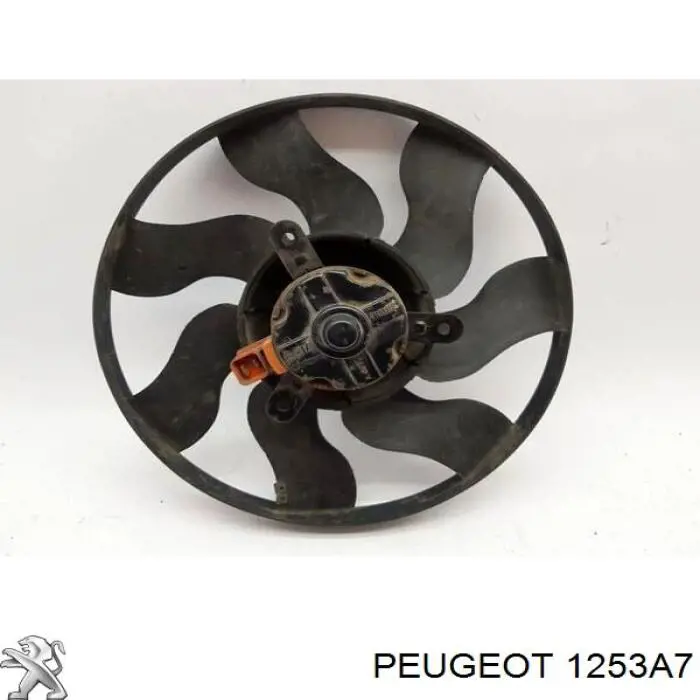 Ventilador de radiador 1253A7 Peugeot/Citroen