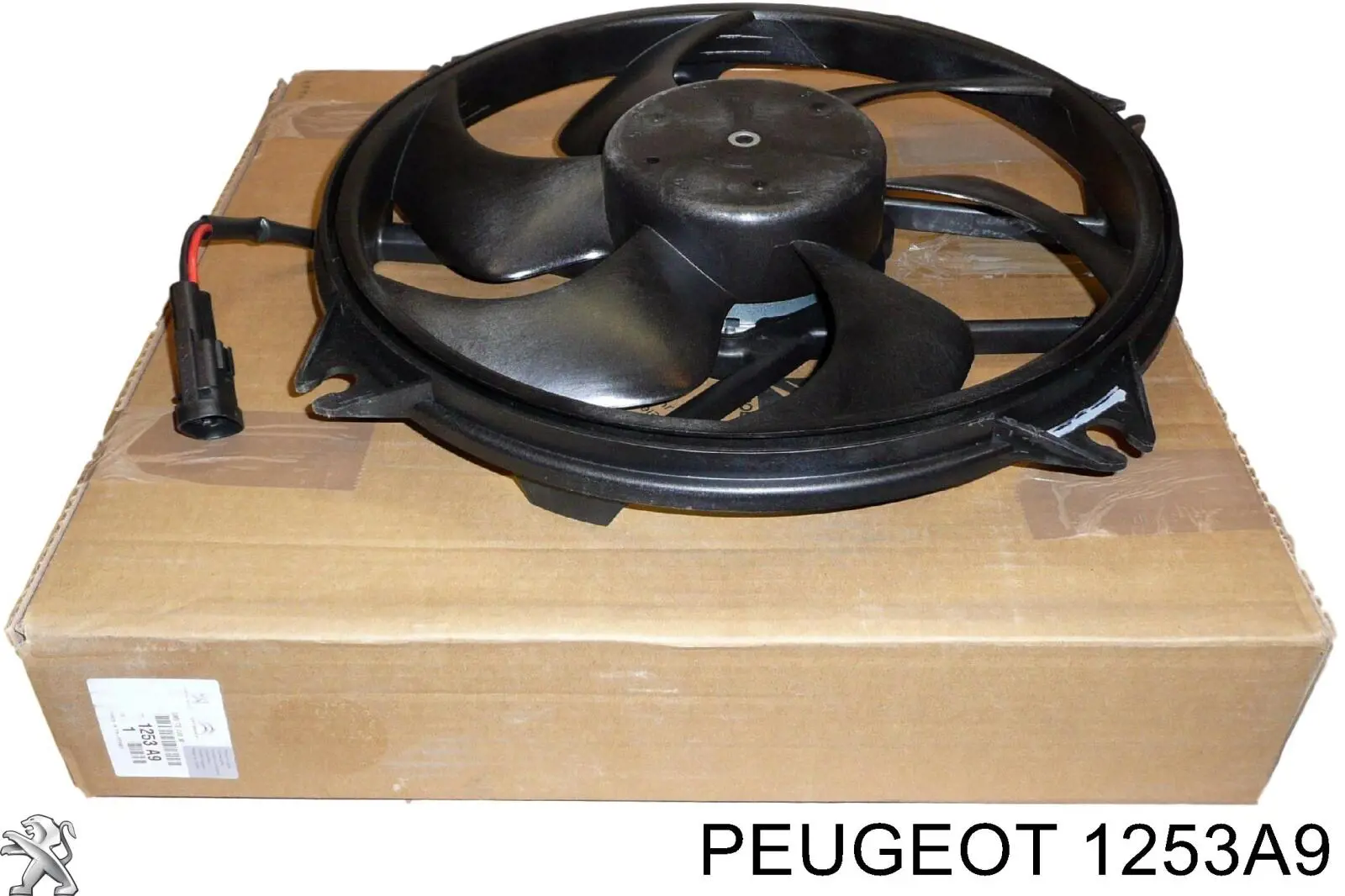 1253A9 Peugeot/Citroen ventilador del motor