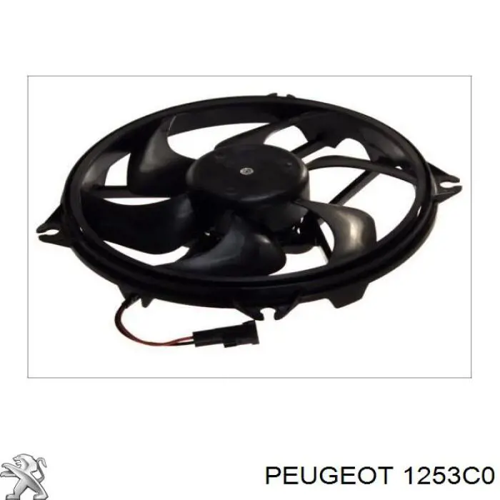 Ventilador de radiador Peugeot/Citroen 1253C0 precio, desde 66,41 EUR