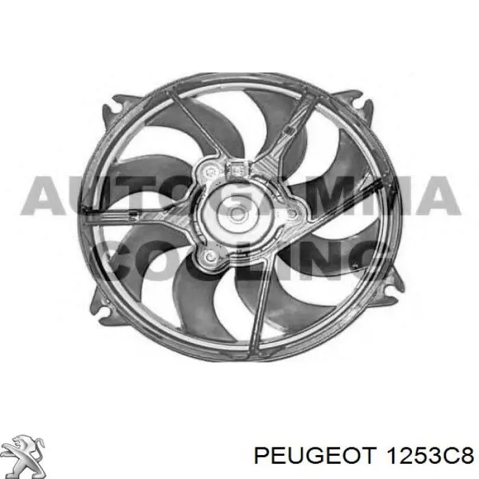 Comprar 1253C8 Peugeot/Citroen Ventilador del motor