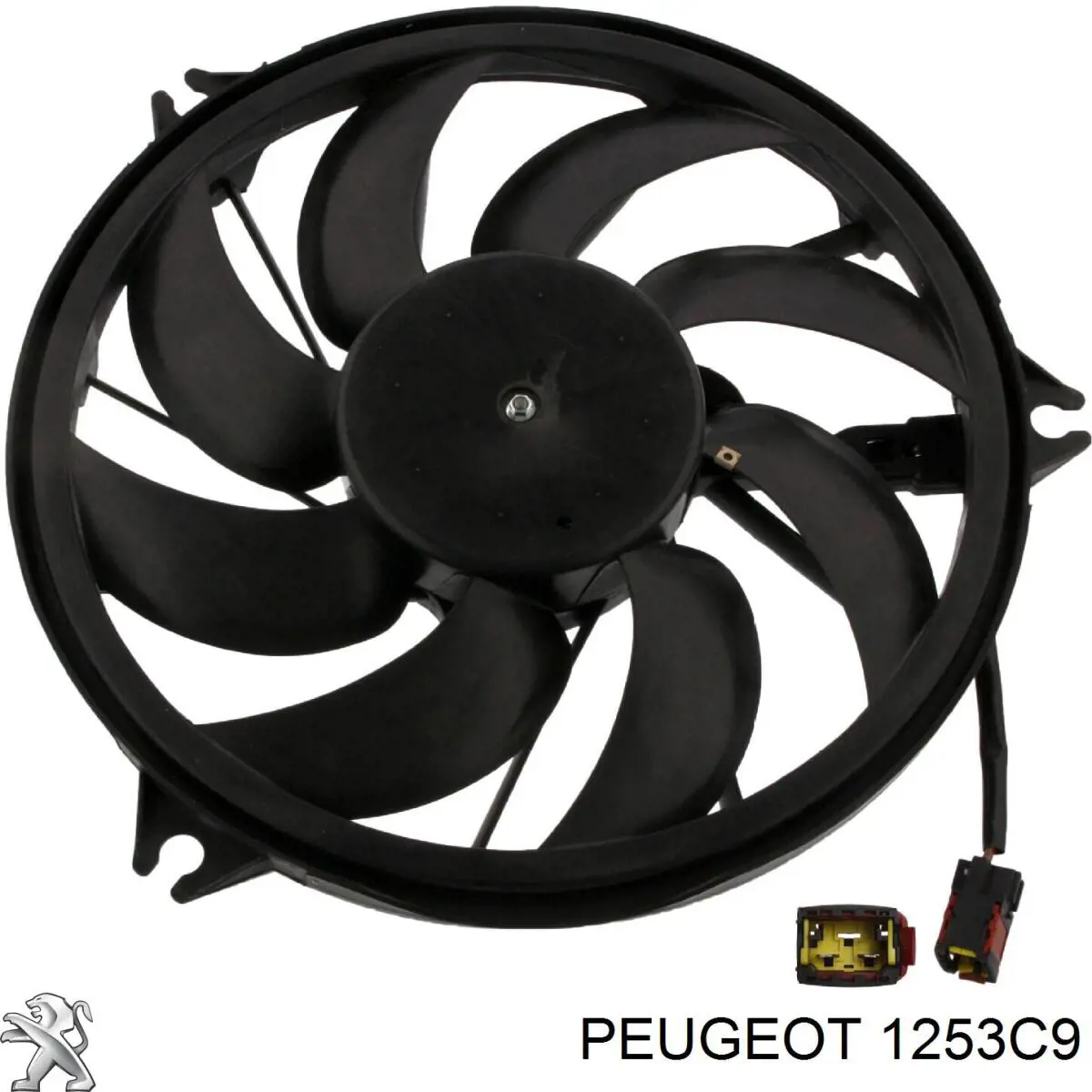 Comprar 1253C9 Peugeot/Citroen Ventilador del motor