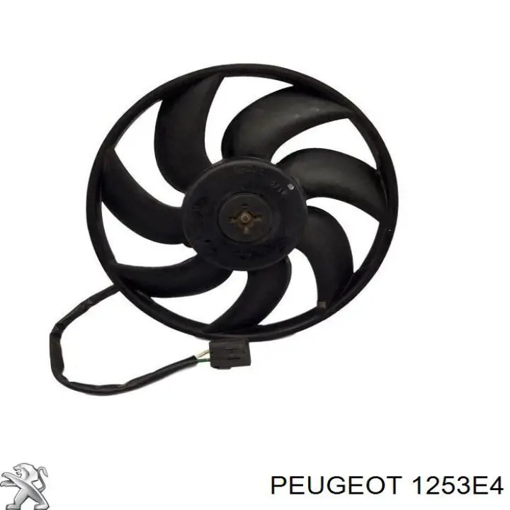 Ventilador del motor 1253E4 Peugeot/Citroen