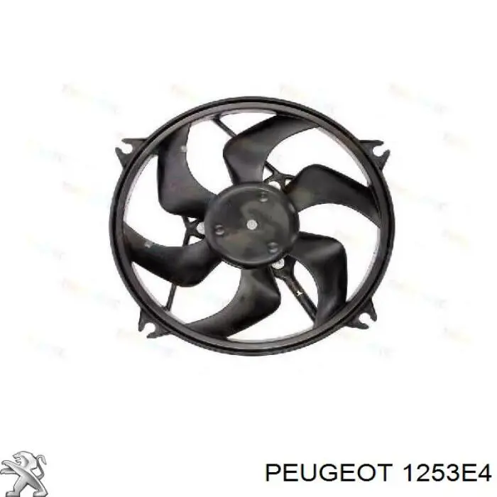 1253E4 Peugeot/Citroen Electroventilador del motor