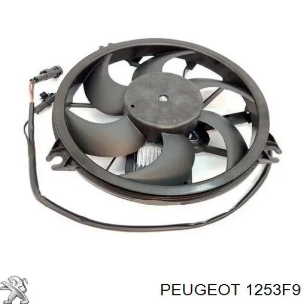 Ventilador (rodete +motor) refrigeración del motor con electromotor completo para Peugeot 807 (E)