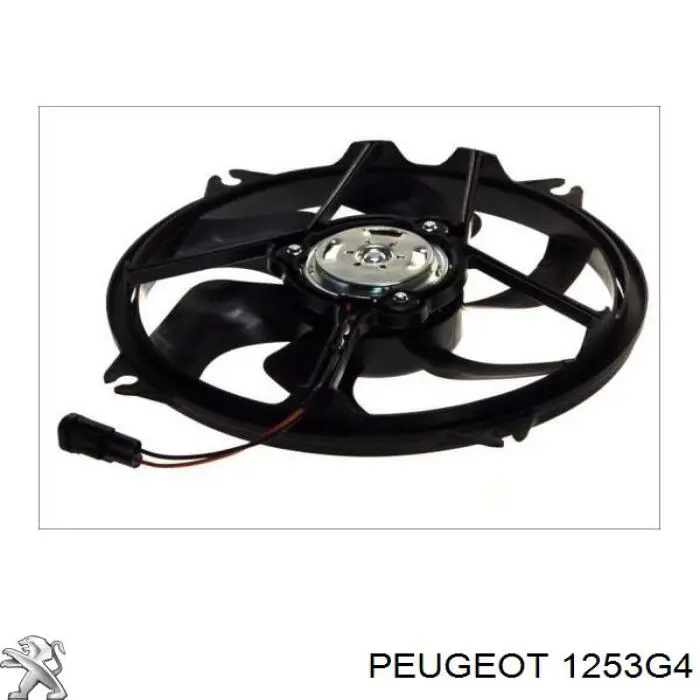 1253F7 Peugeot/Citroen ventilador del motor