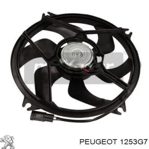 Ventilador de radiador Peugeot/Citroen 1253G7 precio, desde 63,89 EUR